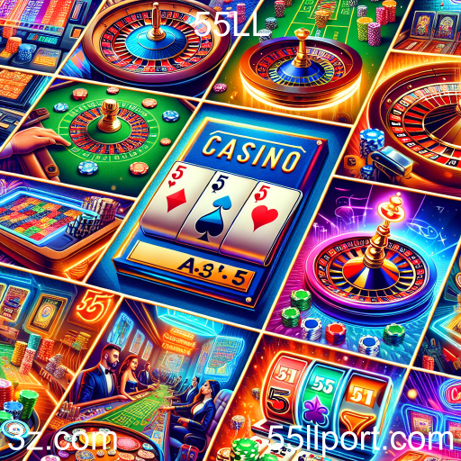 Explore a Emoção dos Jogos de Cassino no 55LL